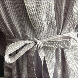 Women’s Classic Seersucker Striped Robe from Vermont Country Store